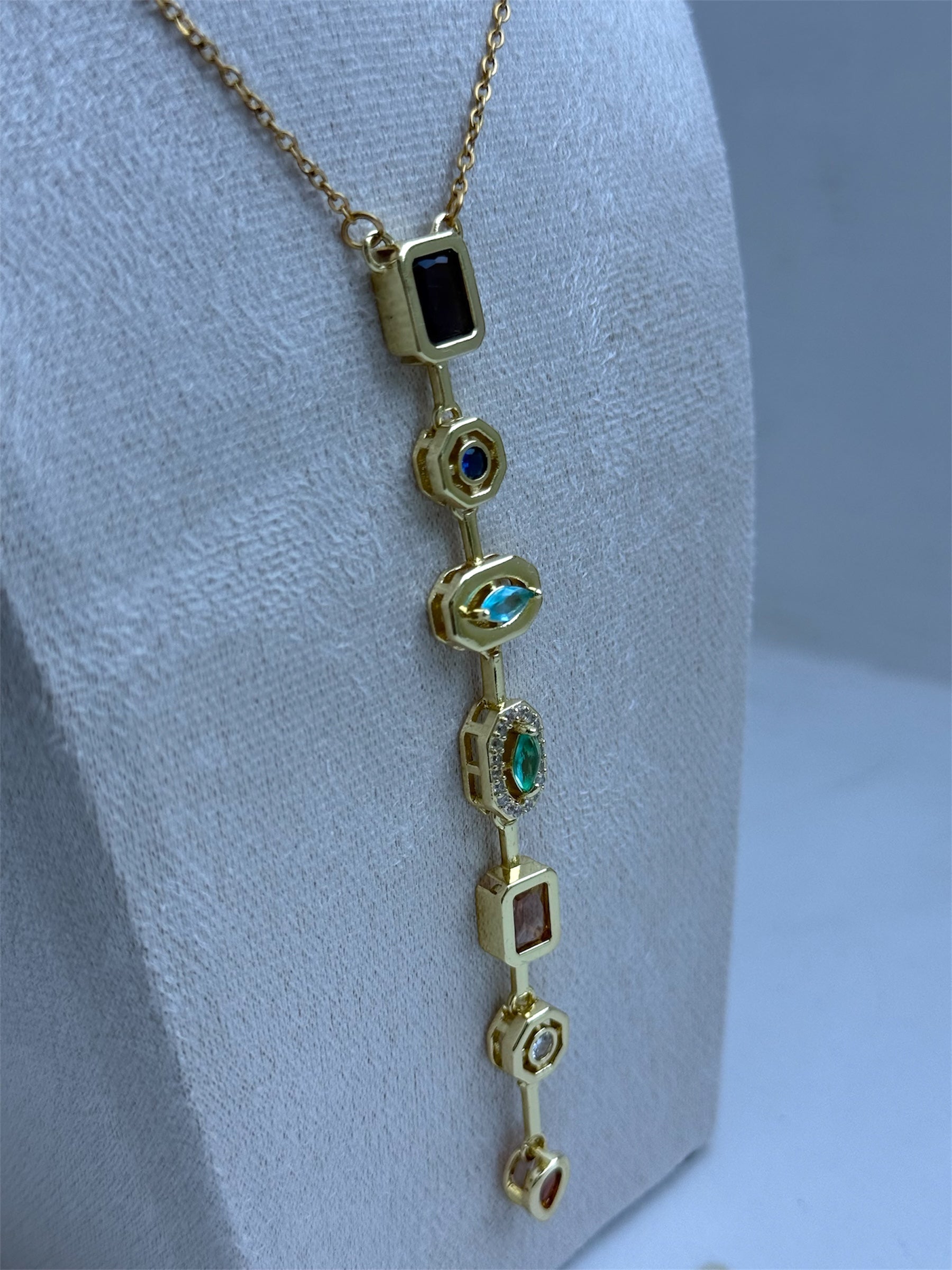 Gold Hepta Necklace