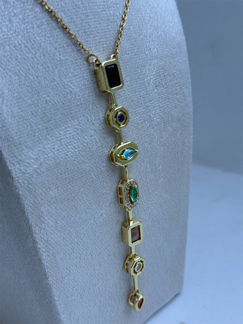 Gold Hepta Necklace