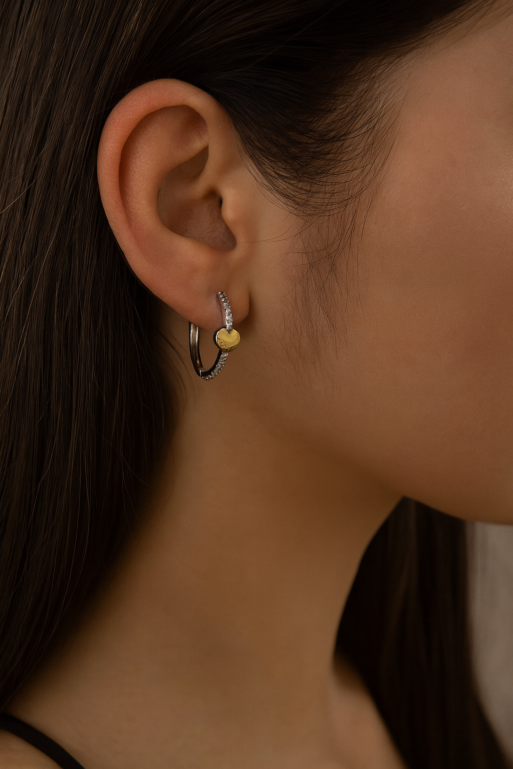 Heart Glow Hoops Earrings