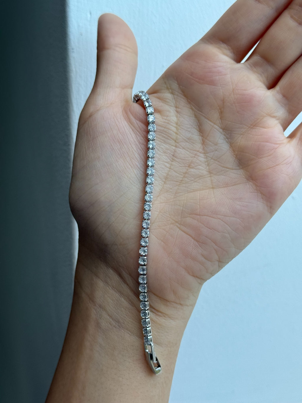 Silver Tennis Bracelet