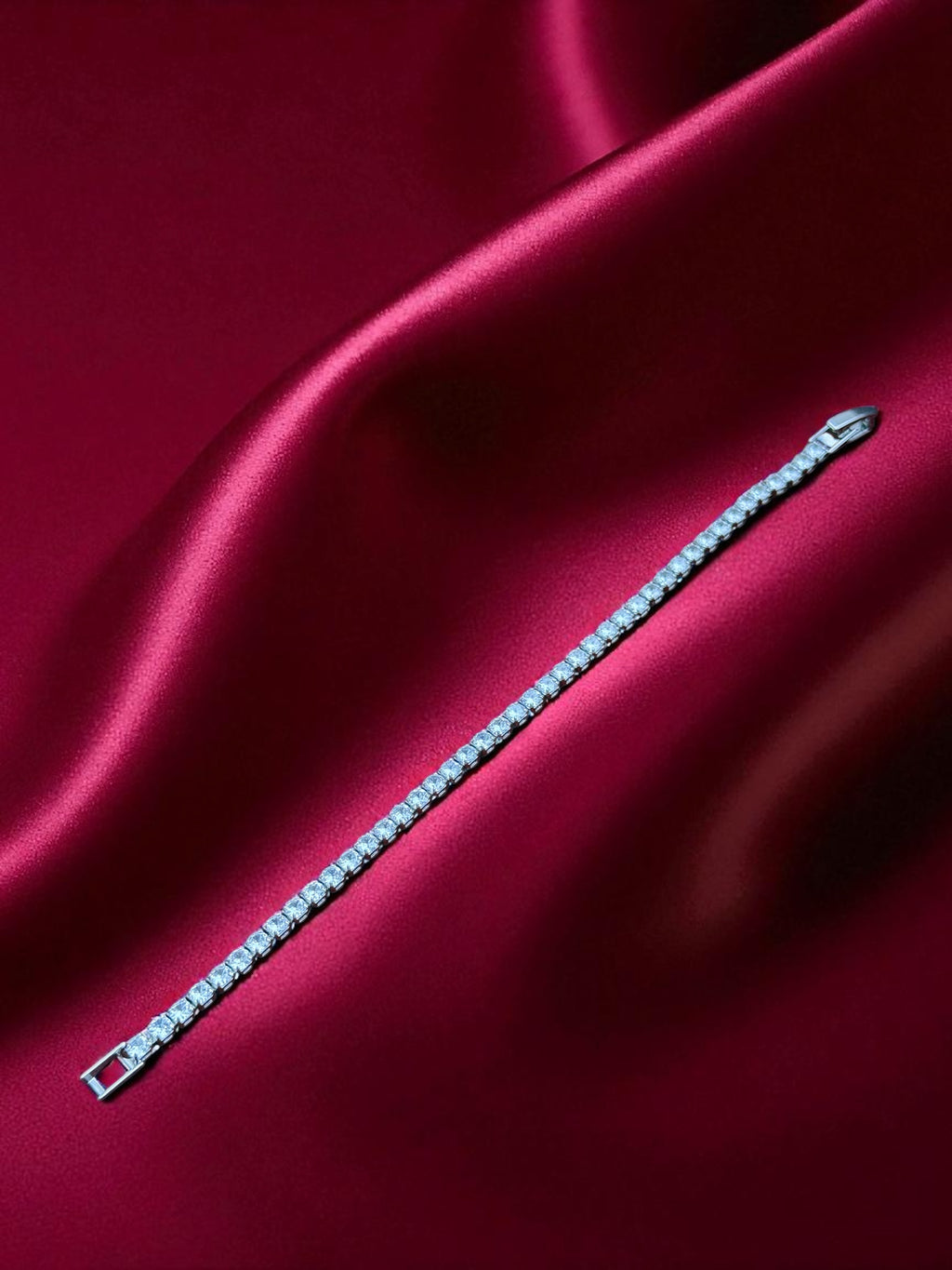 Silver Tennis Bracelet