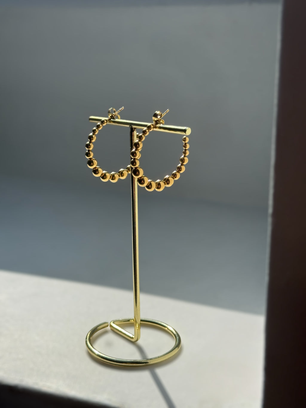 Gold Hoop Earrings