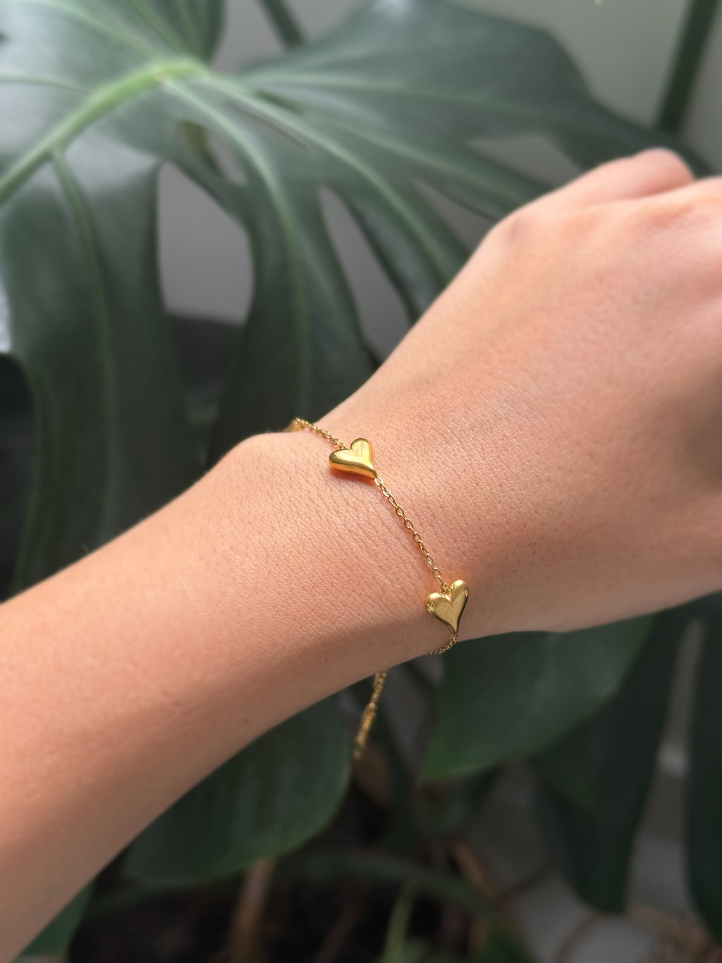 Golden Heart Bracelet