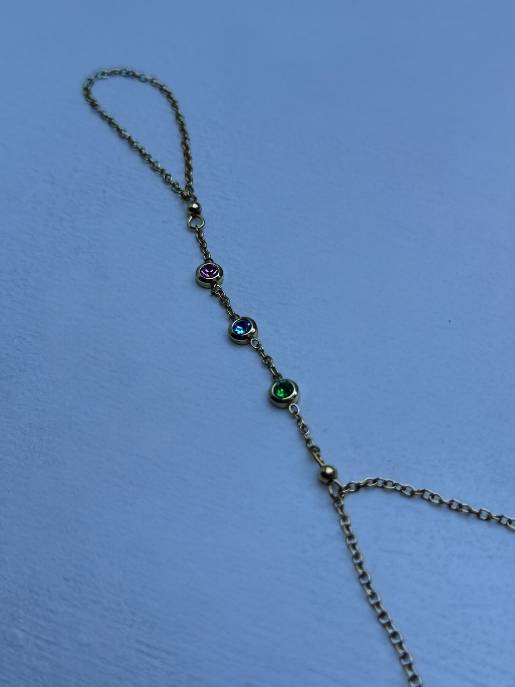 Rainbow Hand Chain
