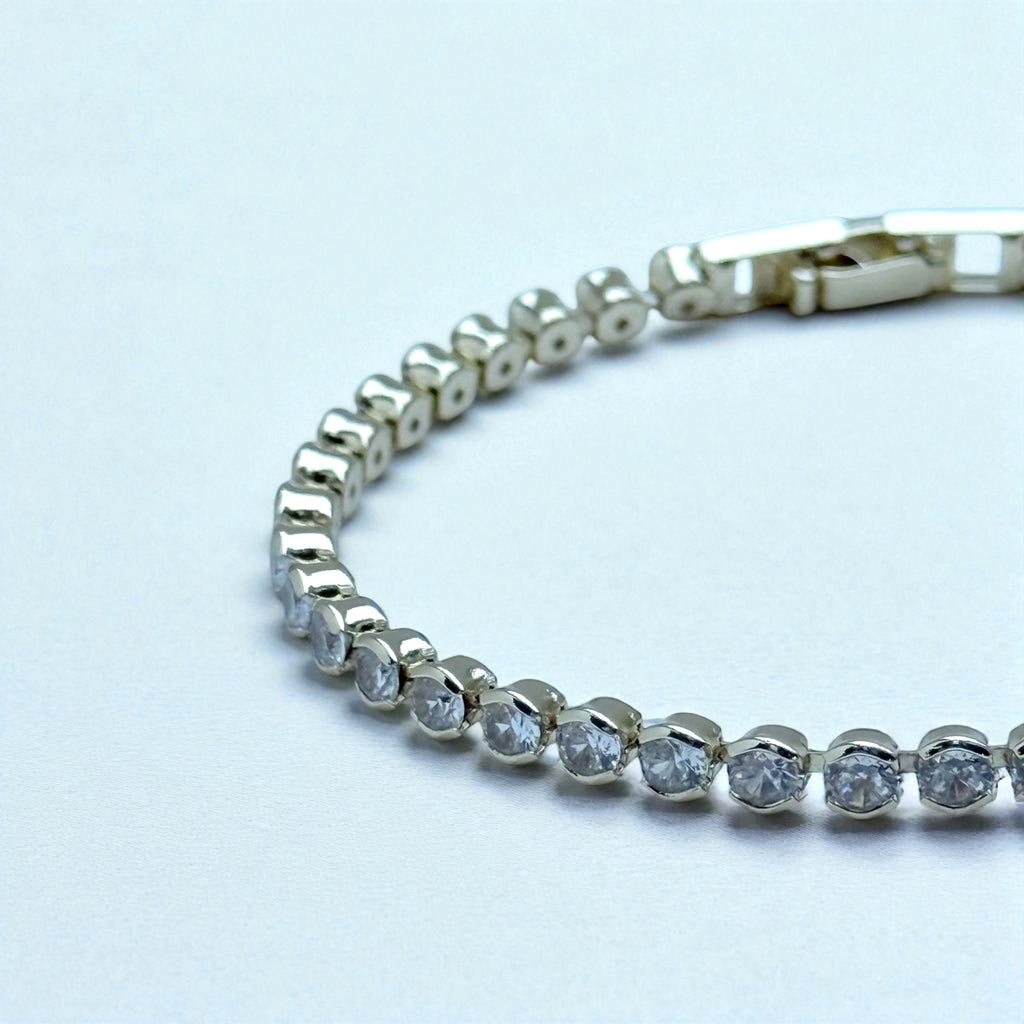 Gold Tennis Bracelet