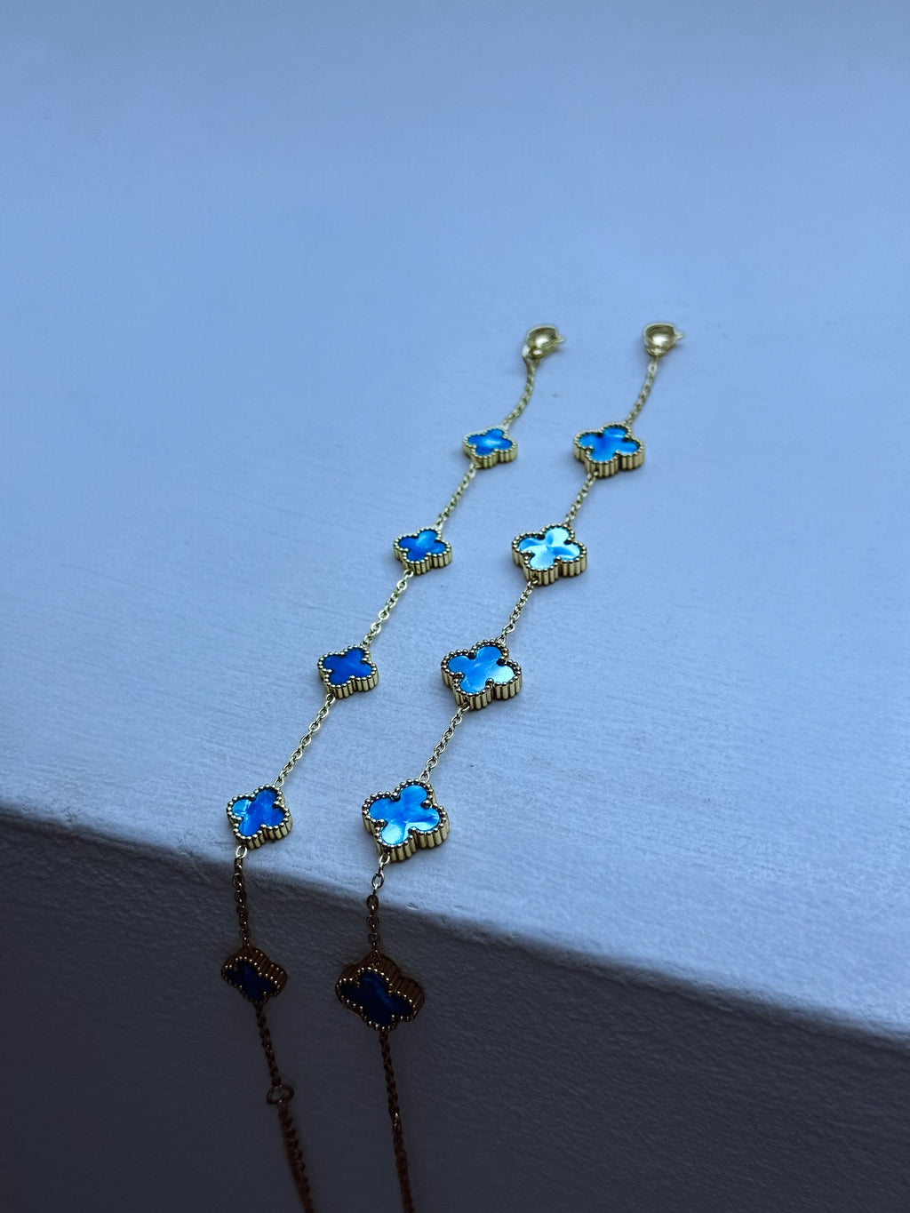 Small Baby Blue Blossom Bracelet