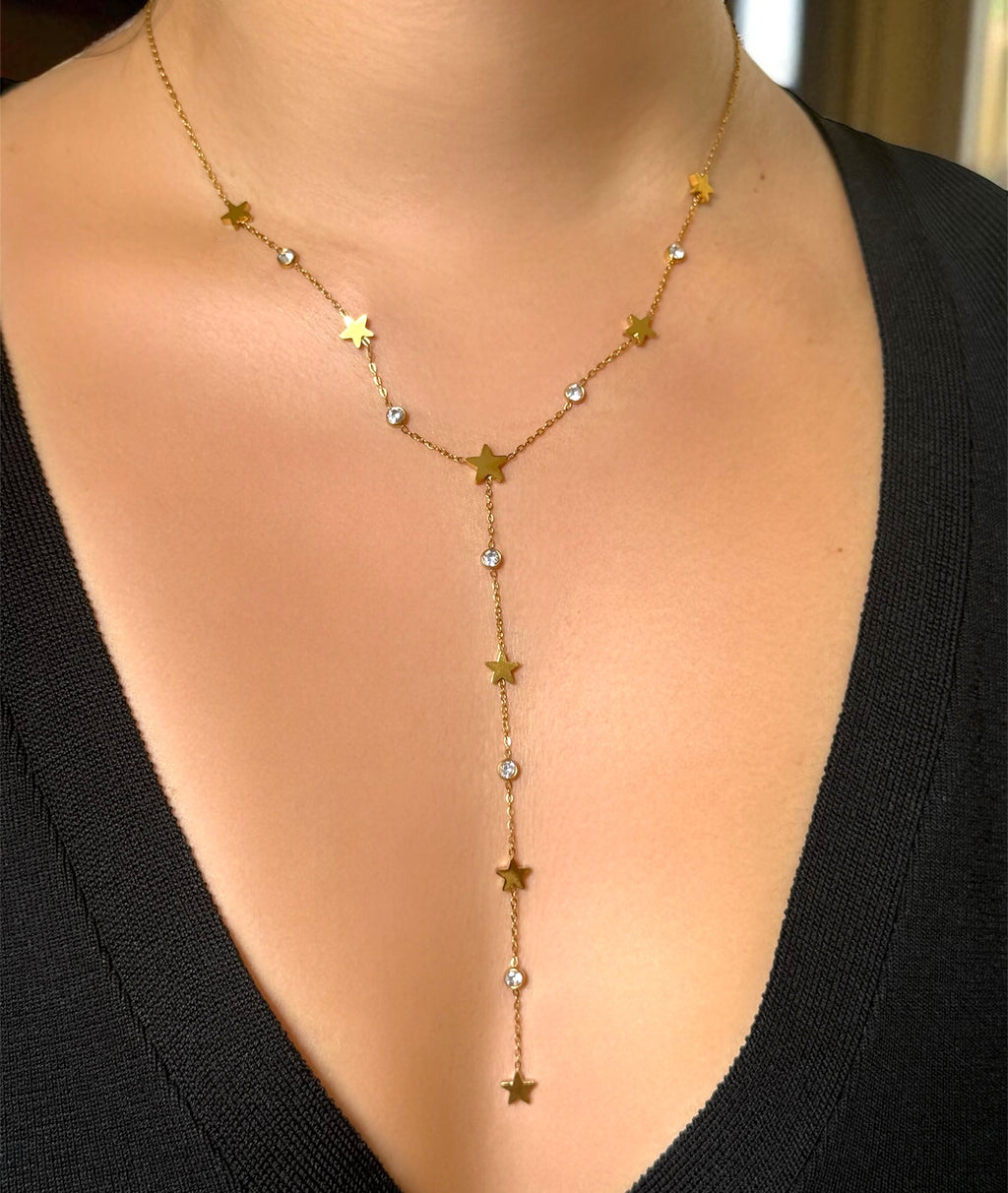 Star Line Necklace