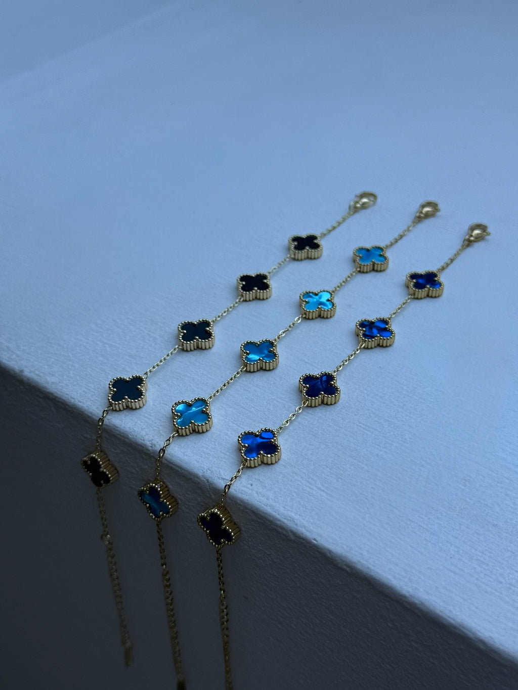 Medium Black Blossom Bracelets