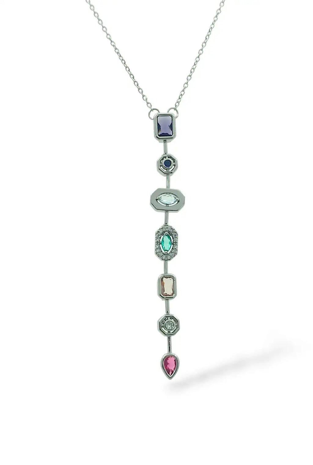 Silver Hepta Necklace