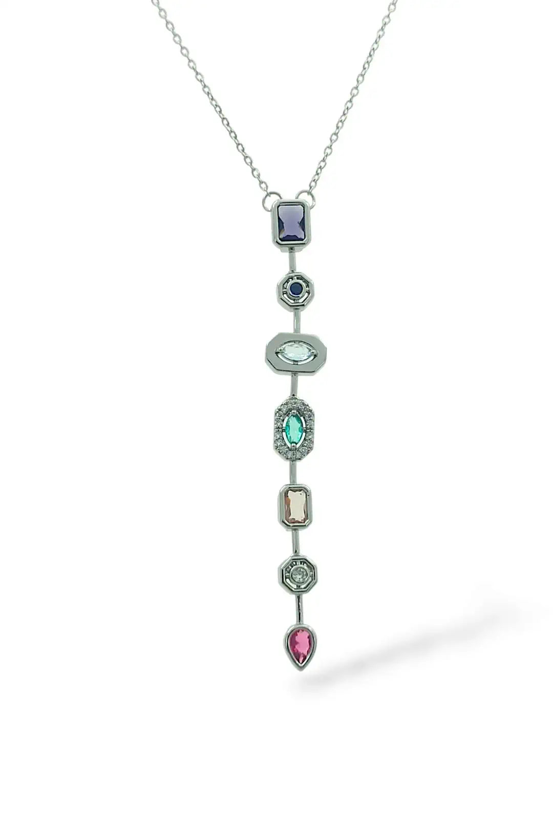 Silver Hepta Necklace