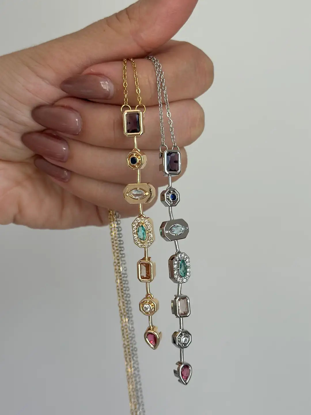 Silver Hepta Necklace