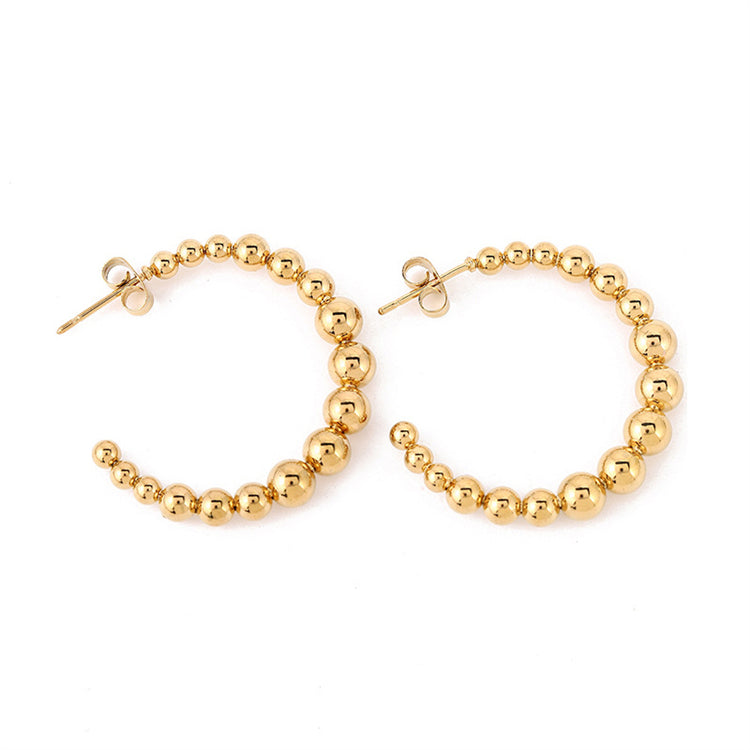 Gold Hoop Earrings